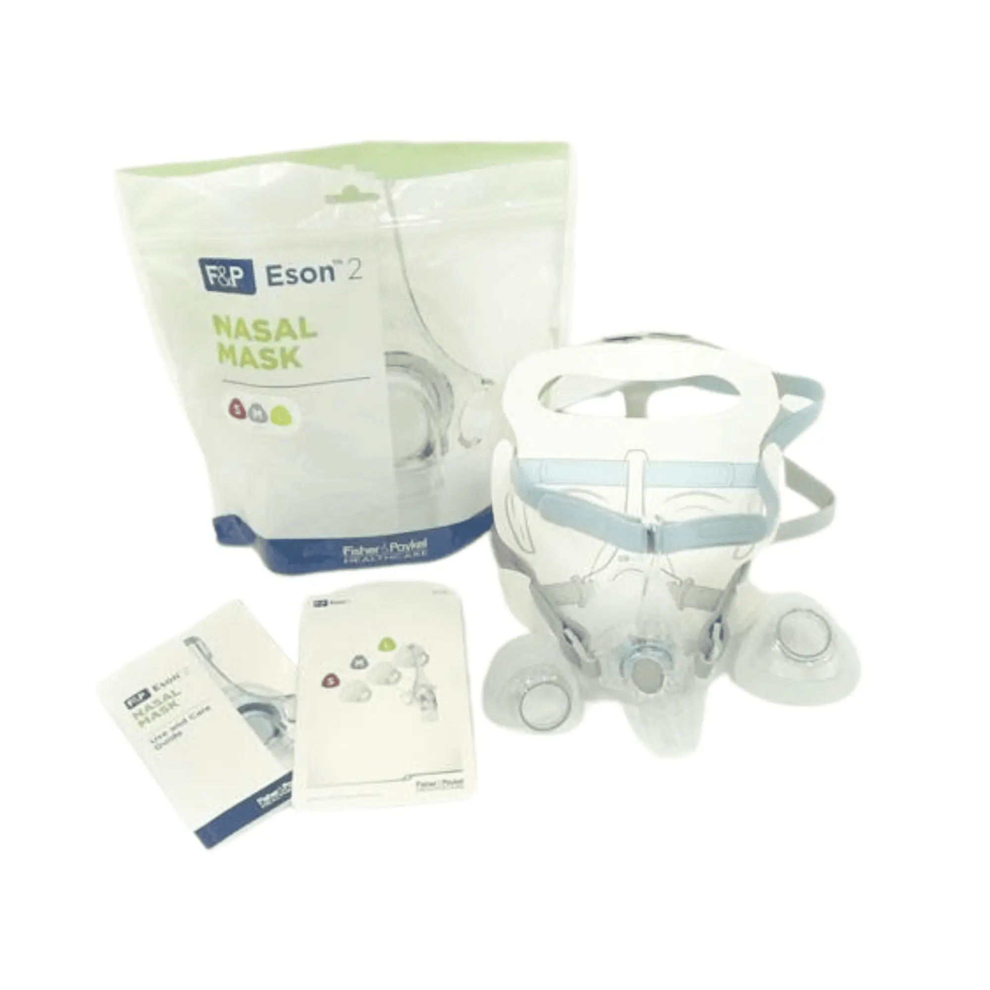 Fisher & Paykel Eson 2 Nasal CPAP Mask with Headgear - Image 3